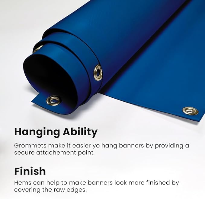 Customizable Vinyl Banner – Personalized Outdoor/Indoor Event Signage for Birthdays, Weddings, Graduations, Business Promotions – Lightweight, Durable, Weather-Resistant, Full-Color Printing (2'x5' / Vertical)
