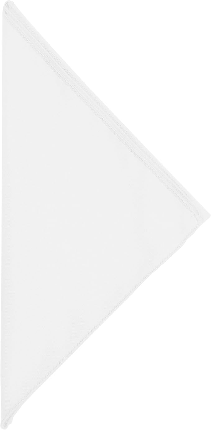 Ultimate Textile Poly-Cotton Twill White Cloth Napkins - 17" x 17" (Set of 36) Washable Lunch Napkins for Weddings Restaurants Parties