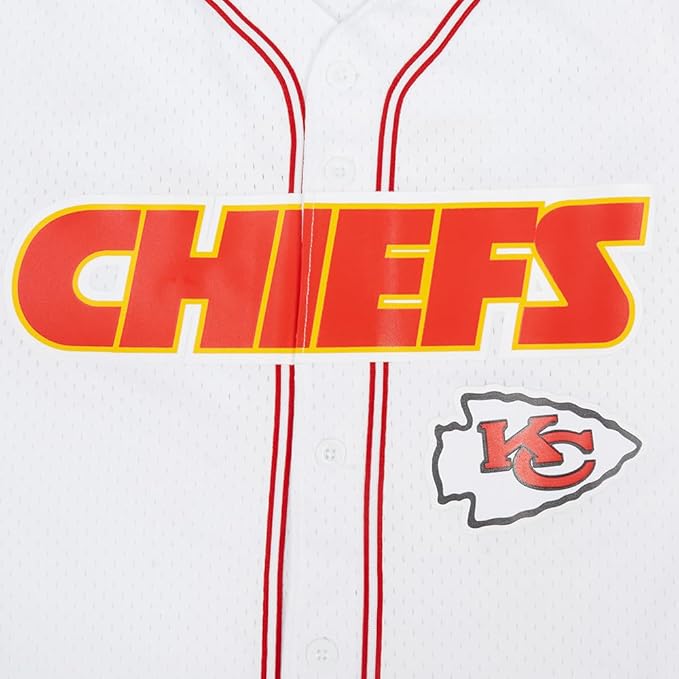 Pro Standard Mens NFL Mesh Button Down Top