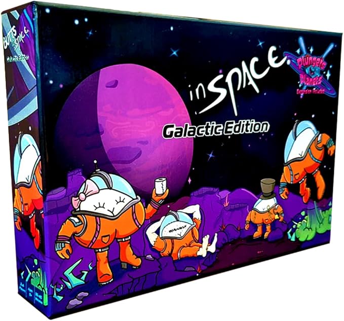 Booties in Space Galactic Edition - Silly Card Game Gift for 2-4 Players by The Dusty Top Hat