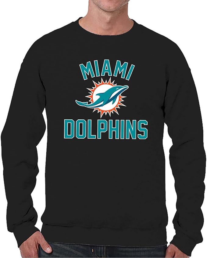 Team Fan Apparel NFL Adult Gameday Football Crewneck Sweatshirt - Cotton Blend - Stay warm, comfortable & stylish on game day