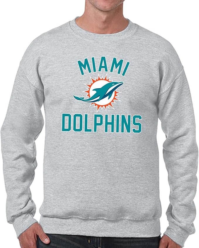 Team Fan Apparel NFL Adult Gameday Football Crewneck Sweatshirt - Cotton Blend - Stay warm, comfortable & stylish on game day
