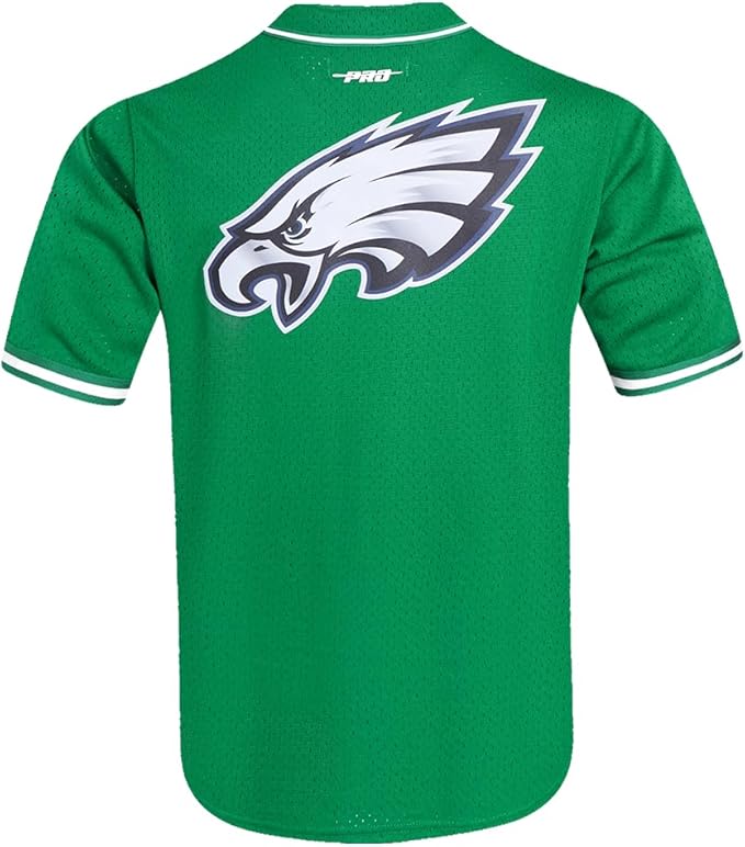 Pro Standard Mens NFL Mesh Button Down Top