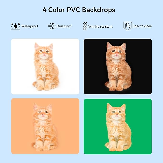 24"x16" Photo Studio Light Box Photography: Takerers 672 LED Large Lightbox for Product with Remote Control, Professional 3000-6500k Dimmable Background Shooting Tent Kit with 4 Color Backdrops