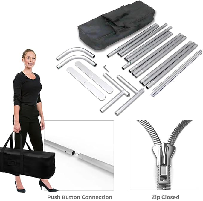 Custom Tension Fabric Display Backdrop Banner Stand - Vibrant HD Printing For Trade Shows Backdrop Booth , Conferences, Weddings, And More