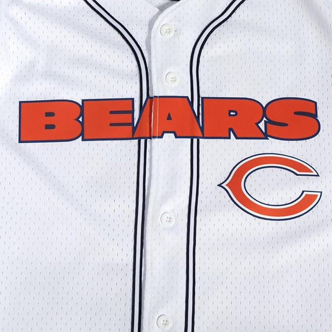 Pro Standard Mens NFL Mesh Button Down Top
