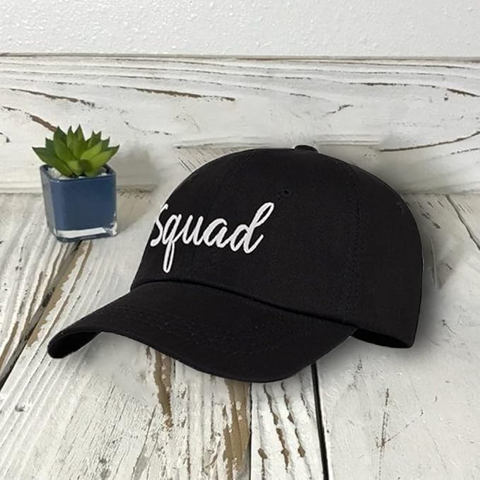 LADY&HOME Bachelor/Bachelorette Party Baseball Hats Set, Embroidered Adjustable Cotton Truck Caps