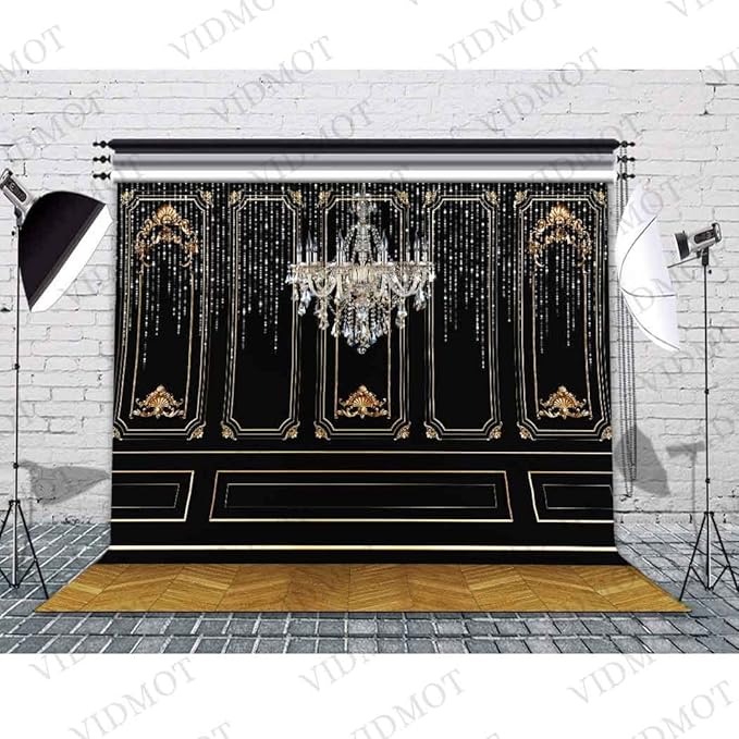 20s Backdrop, Roaring 1920s The Great Gatsby Party Photography Background, Vintage Dance Prom 8x8ft Photo Shoot Booth Props, Cake Table Decor BJLSVV864