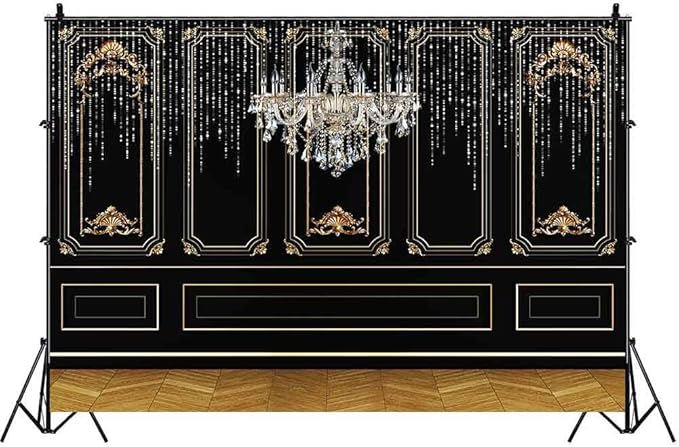 20s Backdrop, Roaring 1920s The Great Gatsby Party Photography Background, Vintage Dance Prom 9x6ft Photo Shoot Booth Props, Cake Table Decor BJLSVV867