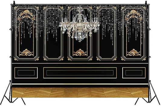 20s Backdrop, Roaring 1920s The Great Gatsby Party Photography Background, Vintage Dance Prom 9x6ft Photo Shoot Booth Props, Cake Table Decor BJLSVV867