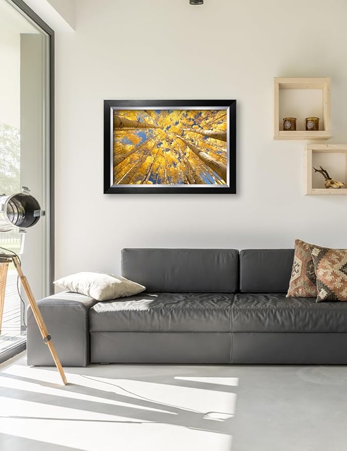 IPIC - Fall in Love, Personalized Canvas Wall Art with Names and Date on for Home Decor, Customized Gift for Anniversary,Wedding,Birthday and Holidays.