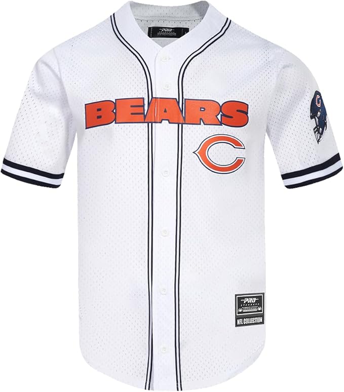 Pro Standard Mens NFL Mesh Button Down Top