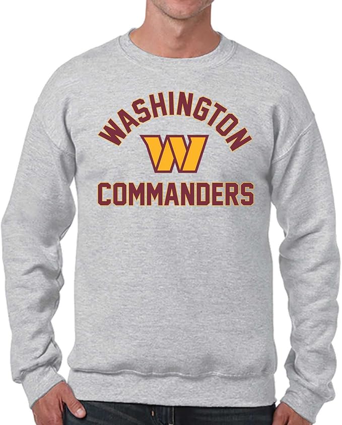 Team Fan Apparel NFL Adult Gameday Football Crewneck Sweatshirt - Cotton Blend - Stay warm, comfortable & stylish on game day