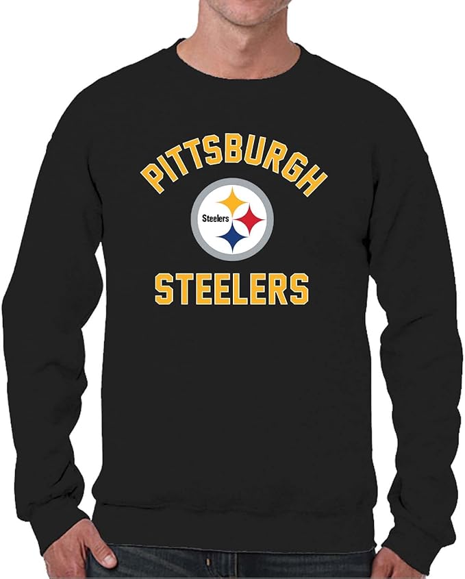 Team Fan Apparel NFL Adult Gameday Football Crewneck Sweatshirt - Cotton Blend - Stay warm, comfortable & stylish on game day