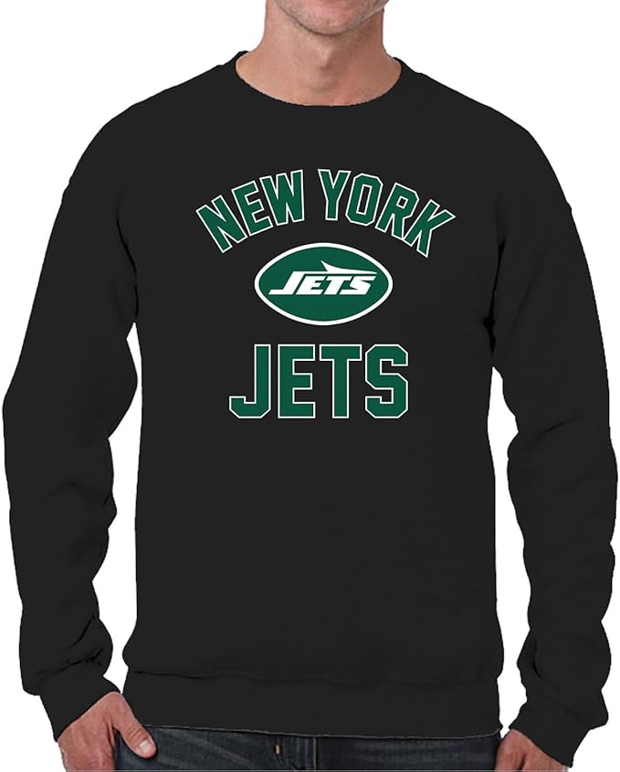Team Fan Apparel NFL Adult Gameday Football Crewneck Sweatshirt - Cotton Blend - Stay warm, comfortable & stylish on game day