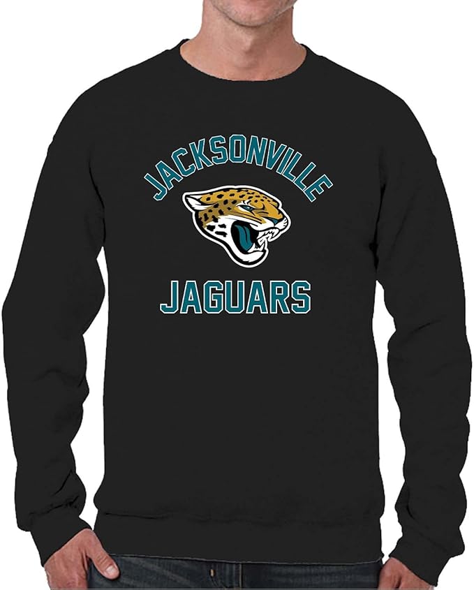 Team Fan Apparel NFL Adult Gameday Football Crewneck Sweatshirt - Cotton Blend - Stay warm, comfortable & stylish on game day
