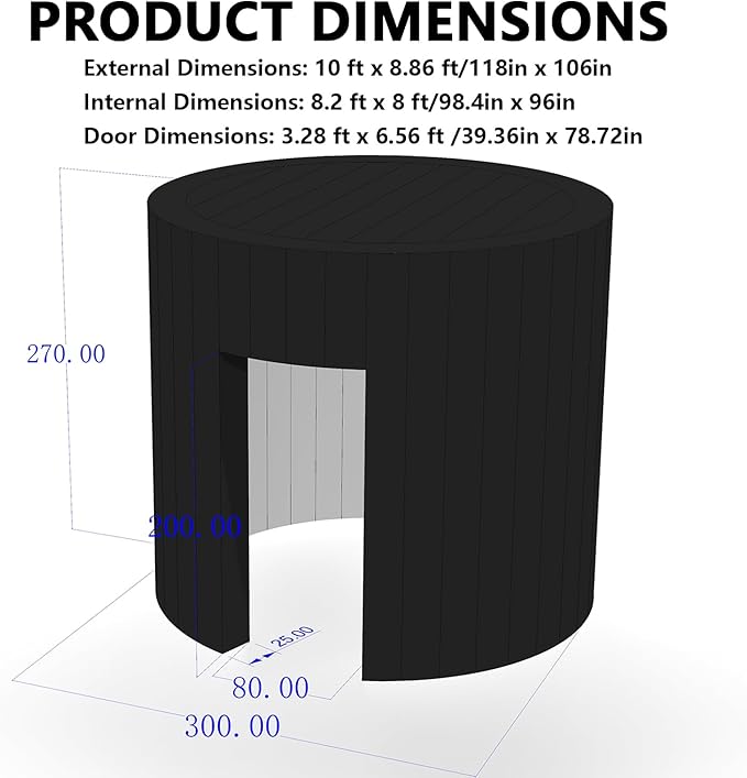 SAYOK 10ft Diameter Round Inflatable LED 360 Photo Booth Enclosure with LED Lights & Blower, 360 Photo Booth Backdrop for Wedding, Party, Birthday, Exhibition