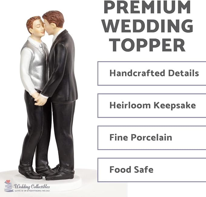 Wedding Collectibles Romance Gay Wedding Cake Topper