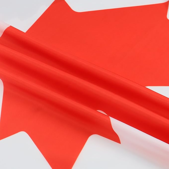 AZ FLAG Set of 10 Canada Flags - 90 x 60 cm - Canadian Flag 100% Polyester with Integrated Metal Eyelets