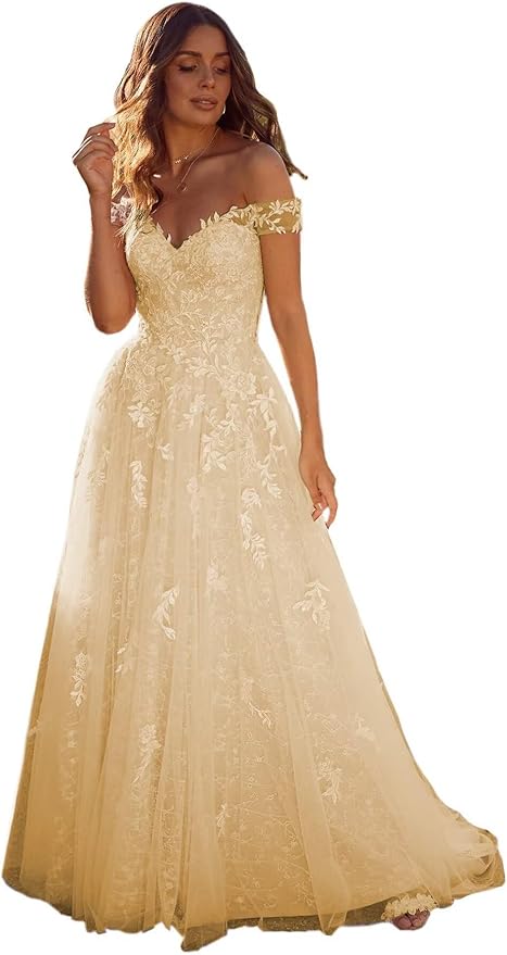 Boho Lace Wedding Dresses for Bride 2026 Tulle Long Sleeve Wedding Dress Ball Gowns Satin Mermaid Bridal Gown