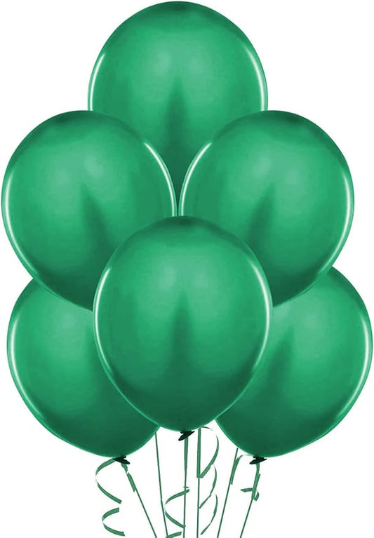 PMU Balloons 17 Inch PartyTex Jade Green Premium Helium Quality Latex Balloons for Photo Shoot, Wedding, Baby Shower, Birthday Party and Event Decoration Pkg/72