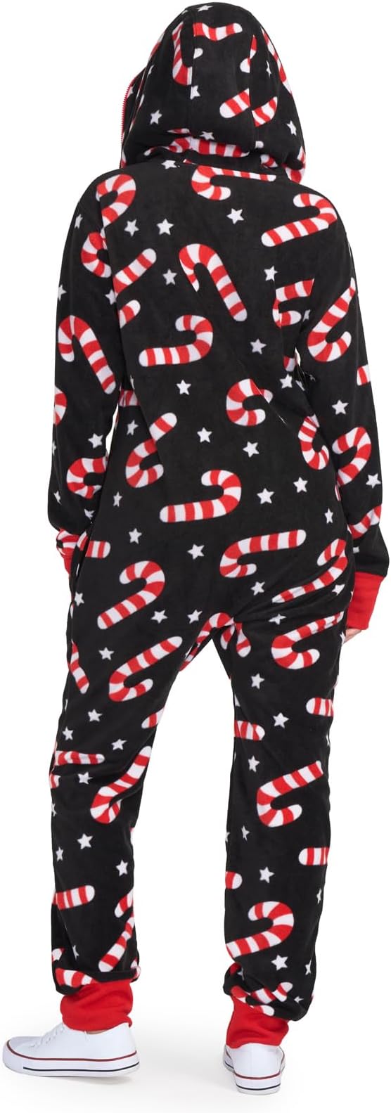 Tipsy Elves Christmas Onesies for Adults - Comfy Unisex Matching Holiday Jumpsuits with Convenient Pockets