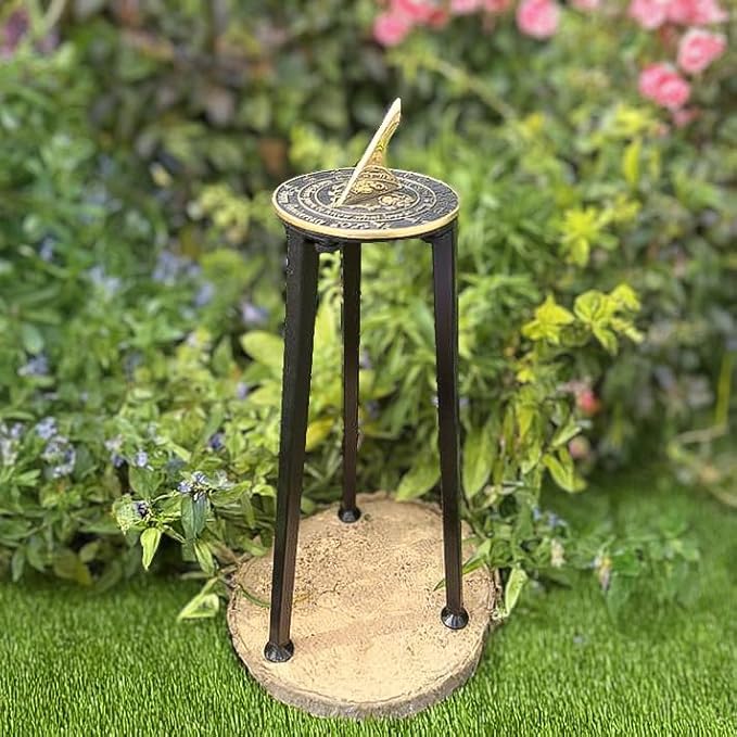 Anniversary Sundial Gift for Any Wedding Anniversary in 2026 - What Love is - Recycled Metal Home Decor Or Garden Present Idea - Handmade in UK for Him, Her Parents Or Couples Celebration