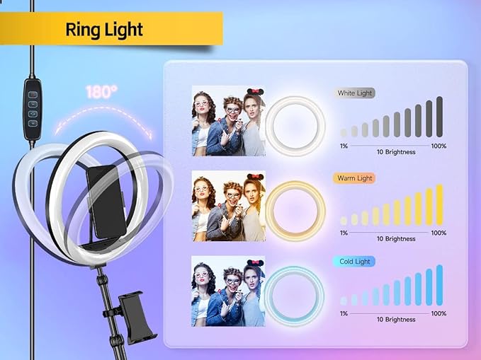 HARZHI 360 Photo Booth with Flight Case, 360 Photo Booth Machine with RGB Strip Light for Parties Christmas Wedding, Software APP Remote Control Automatic Spin Accessories (80CM /31.5")