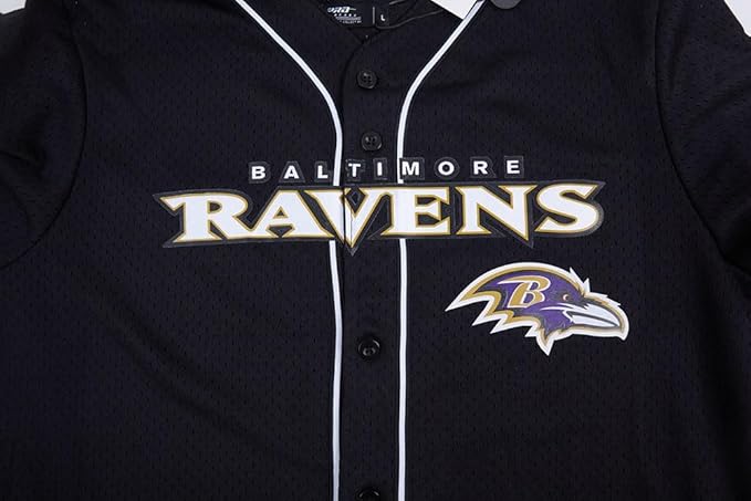 Pro Standard Mens NFL Mesh Button Down Top