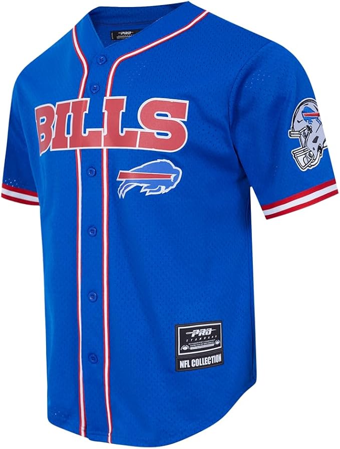 Pro Standard Mens NFL Mesh Button Down Top