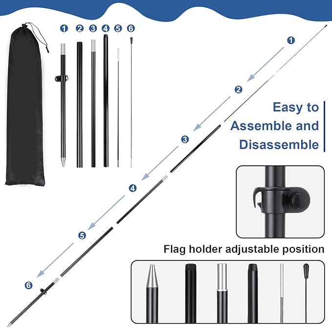 Buryeah 3 Sets Now Open Feather Flag Banner for Business Advertising 7 Feet Tall Grand Opening Feather Flag Sign with Fiberglass Pole Kit Rotating Ground Spike and Portable Bag (Blue)