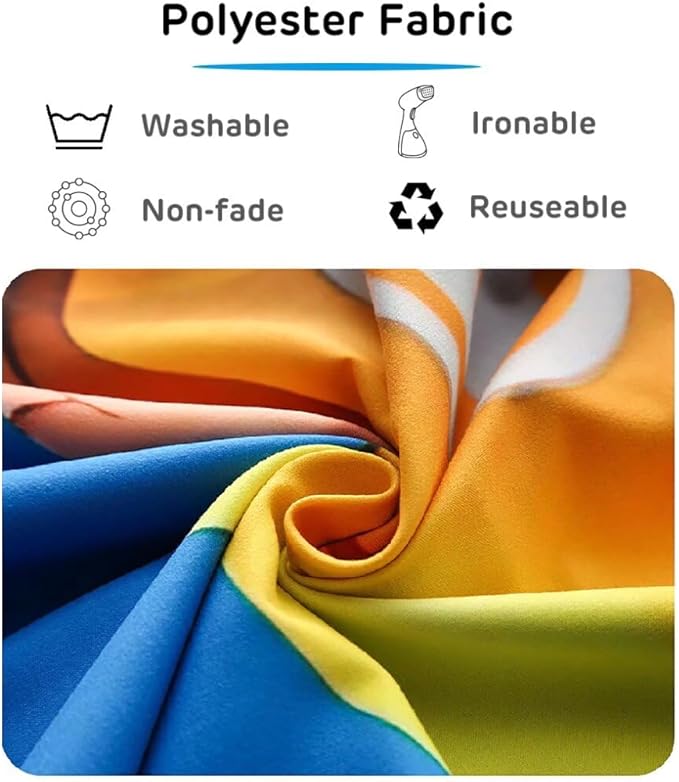 BELECO 10x7ft Fabric Custom Backdrop Picture Customized Backdrop with Image Logo Text Personalized Background Banner Birthday Wedding Christmas Party Decorations Home Tapestry Wall Hanging Photo Props