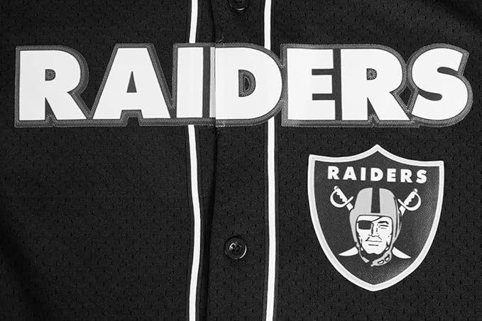 Pro Standard Mens NFL Mesh Button Down Top