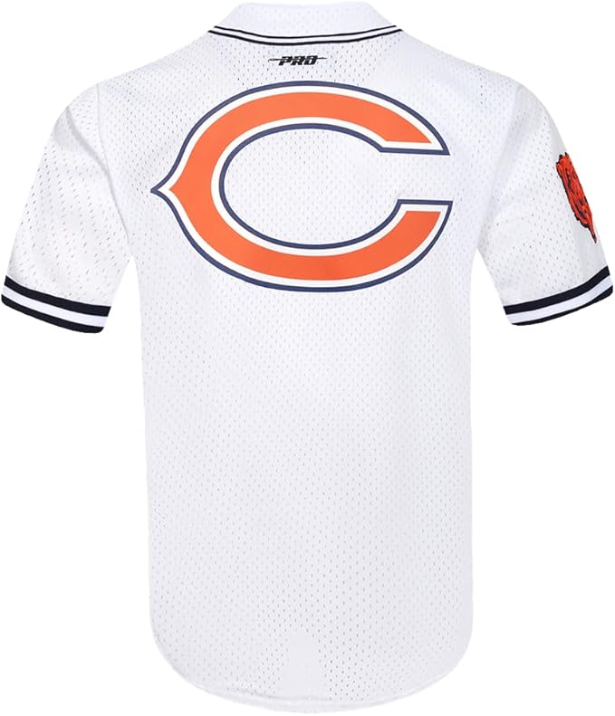 Pro Standard Mens NFL Mesh Button Down Top