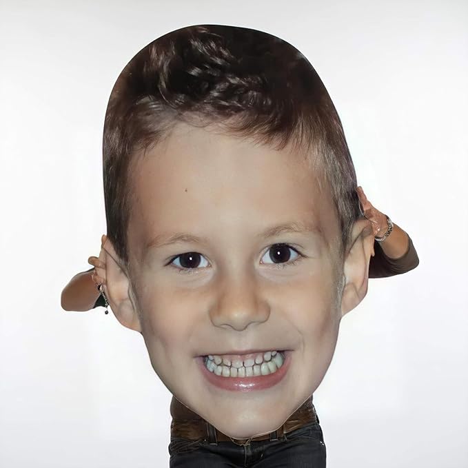 Build a Head - Big Head Cutout - Custom Made Vinyl Foamboard - Personalized Face Cutouts for Special Occasions - Big Cut Out Heads for Party Decor, Photo Props, Events & Celebrations (3ft., 36" x 24")