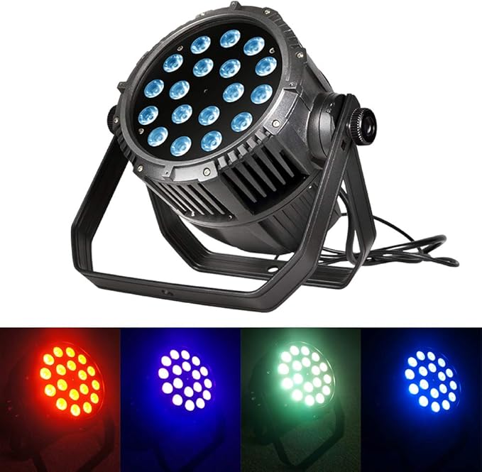 Boulder LED PAR IP65 Waterproof Outdoor 24x10W 4in1 Stage Light with No Fan Inside DMX512 for TV Studio, Theater, Auditorium, Concerts, Church
