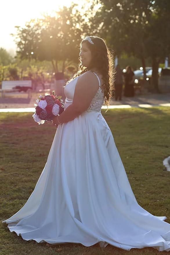 Boho Lace Wedding Dresses for Bride 2026 Tulle Long Sleeve Wedding Dress Ball Gowns Satin Mermaid Bridal Gown