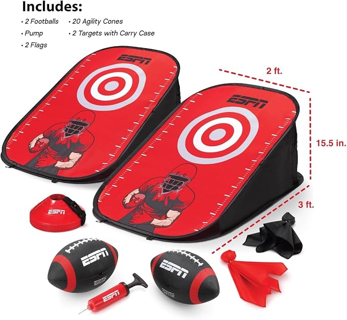 ESPN Youth Sports Training Sets for Outdoor Games
