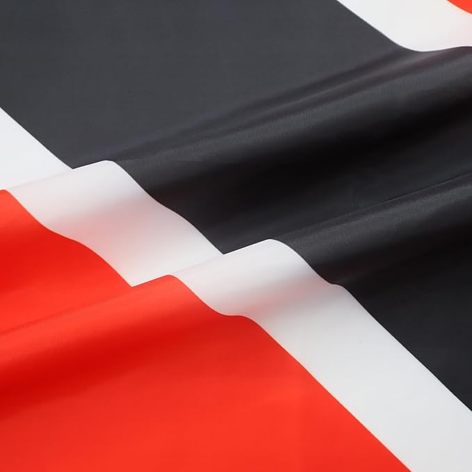 AZ FLAG Set of 5 Trinidad and Tobago Flags - 90 x 60 cm - Trinidadian Flag 100% Polyester with Integrated Metal Eyelets