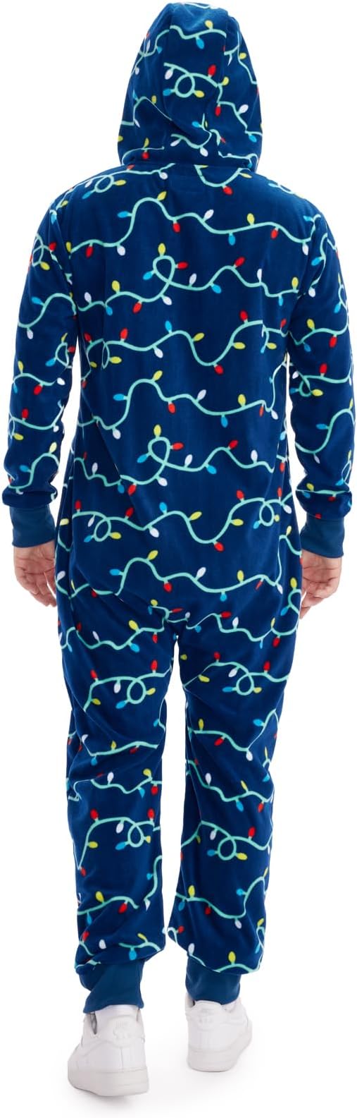 Tipsy Elves Christmas Onesies for Adults - Comfy Unisex Matching Holiday Jumpsuits with Convenient Pockets