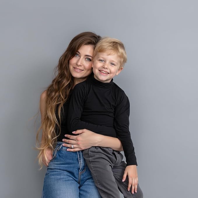 Kate Seamless Paper Backdrop for Photography Light Gray Photo Backdrop Paper (106.8''x32.8' Pursuit Grey)