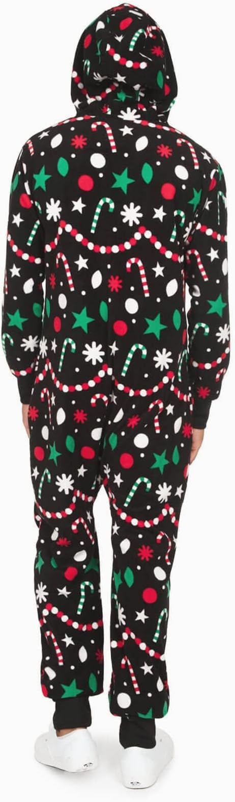 Tipsy Elves Christmas Onesies for Adults - Comfy Unisex Matching Holiday Jumpsuits with Convenient Pockets