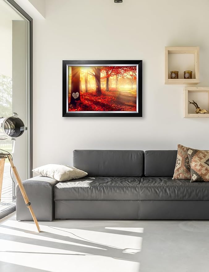 IPIC - You Are My Sunshine, Personalized Canvas Wall Art with Names and Date on for Home Decor, Customized Gift for Anniversary,Wedding,Birthday and Holidays.