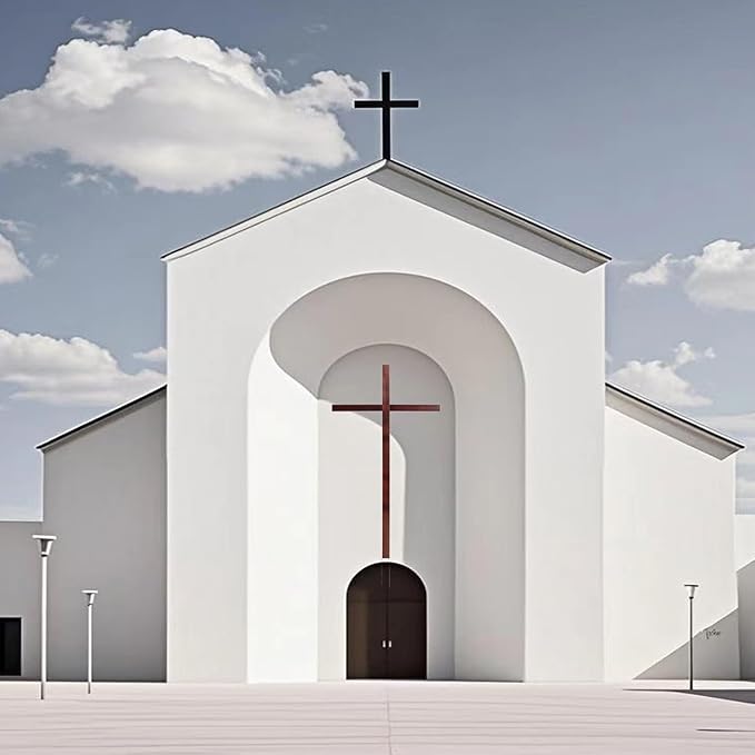 Rozozo Assembly Maximum 71Inch(180cm) Adjustable Large Wooden Handmade Cross,Oversized Stand Tall Yard Cros,Wall Cros Decoration,Catholic Easter Wedding Christmas Outdoor Cross-1
