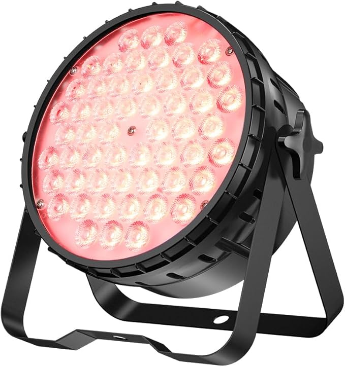 Betopper 54 * 4W High CRI Par Light, CRI/RA>90 RGBW 4 in 1 Ultra-Bright LED Stage Light,Up to 5500 Lm Party Lighting, Party Disco DJ Lights for Photography Video Wedding Show, 1 Pack