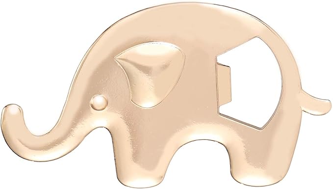 Set of 24 Elephant Bottle Opener Baby Shower Party Favor for Guests Elephant Shaped Bottle Opener Baby Shower Favors Birthday Bridal Shower Souvenirs Wedding Favor Gift (24, Blue)