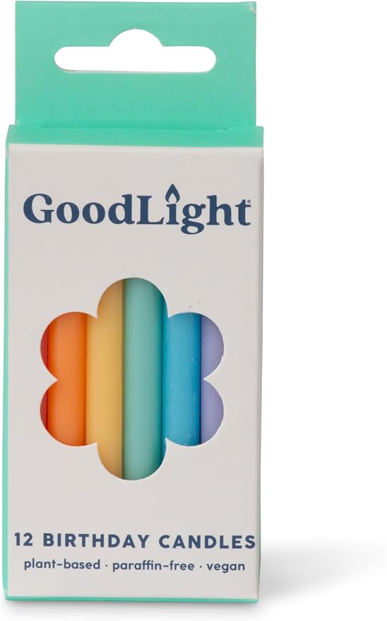 Birthday Candles (Pastel) Case of 12-144 Candles Total