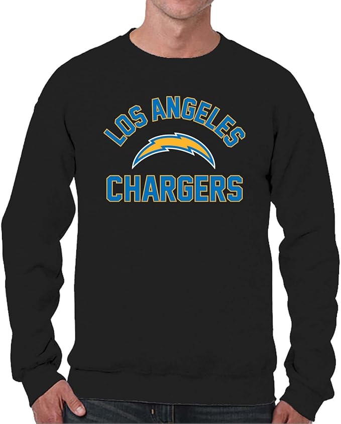 Team Fan Apparel NFL Adult Gameday Football Crewneck Sweatshirt - Cotton Blend - Stay warm, comfortable & stylish on game day