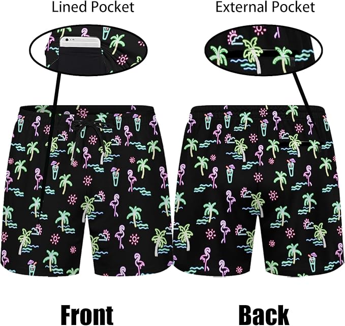 Men's Hawaiian Shirt and Shorts Set 2 Piece Beach Outfits with Bucket Hats for Beach Days and Summer Vibes