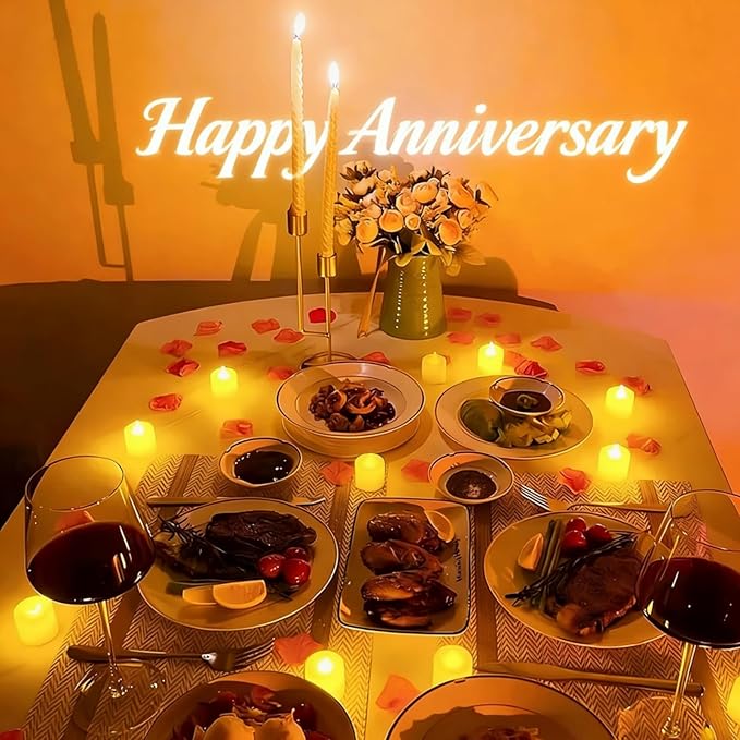 NEXAGEBIUS I Love You Sign Light Up Letters Luminary Bags Proposal Decorations, 2000PC Rose Petals and Candles for Anniversary Valentine's Day Decor Romantic Decorations Special Night Decor for Woman Man
